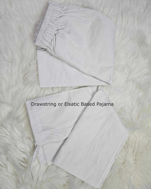 Gray Jacquard Silk Self Woven with Cotton Linen Kurta Pajama Set, Men KPS- 1223