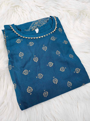 Elegant Rayon with Foil Print Indian Dress for Princess, Girl, Design GRL # 1259