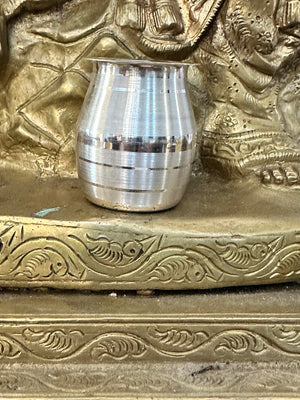 Pure 925 Silver Kalash / Lota for Pooja Temple, 1.8", 23g, SLK# 1271