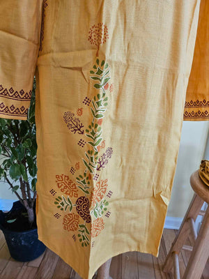 Hand Block Printed Men Kurta, Pure Cotton Kurta Pajama Set for Men, Cotton Kurta, Ethnic Party Wear Kurta, Men KPS- 1288