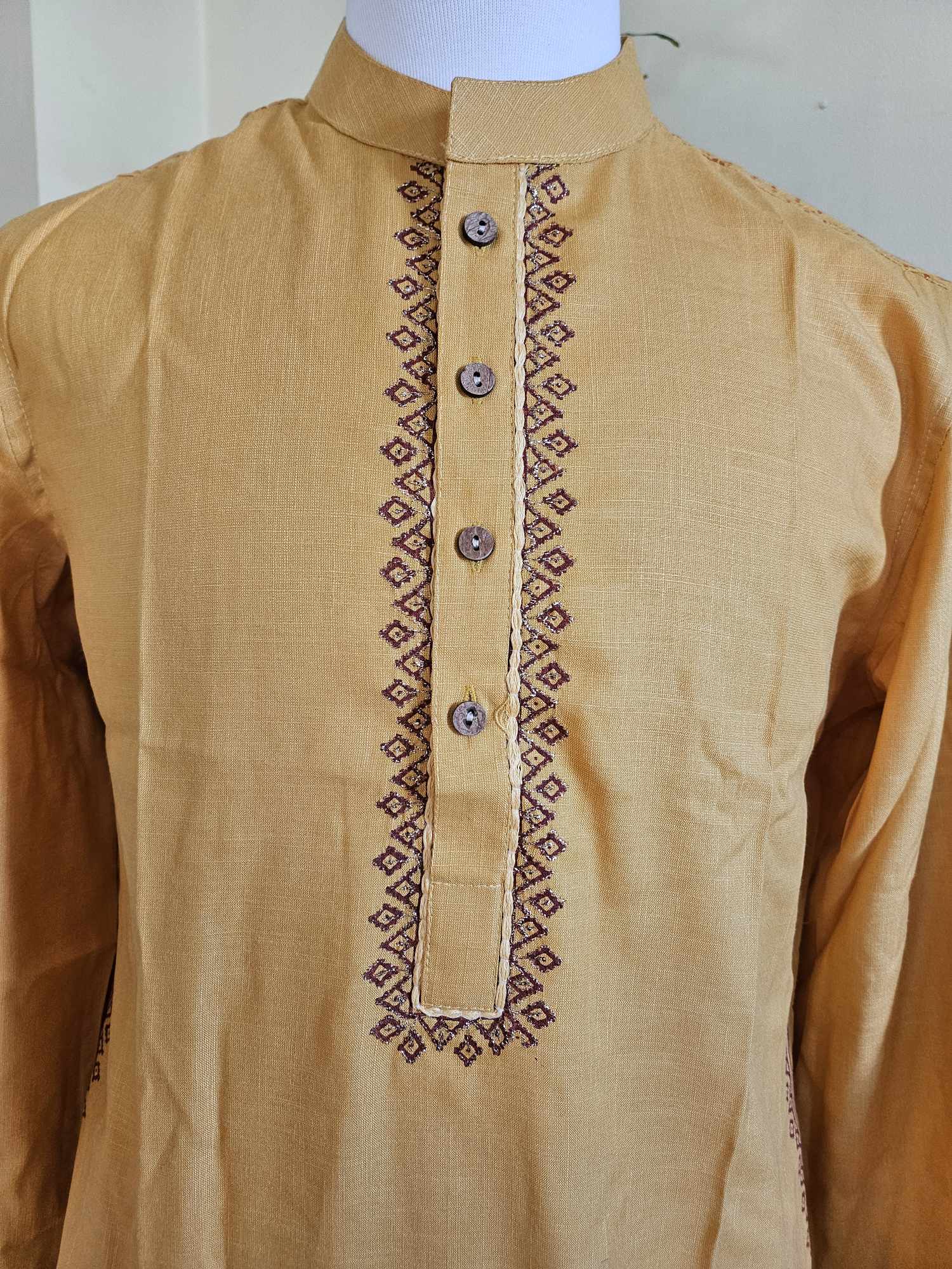 Hand Block Printed Men Kurta, Pure Cotton Kurta Pajama Set for Men, Cotton Kurta, Ethnic Party Wear Kurta, Men KPS- 1288