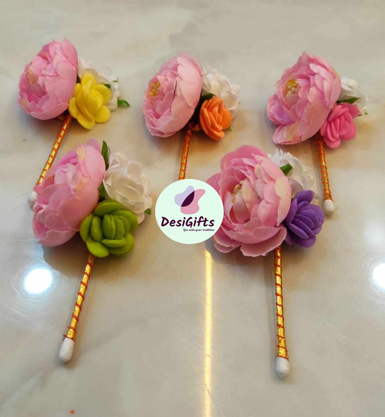 Handcrafted Haldi Kumkum Tilak Stick, Assorted Colors, TS-1329