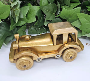 5" Vintage Car in Brass, Brass Decorative Auto Showpiece Gift, Auto- 1782