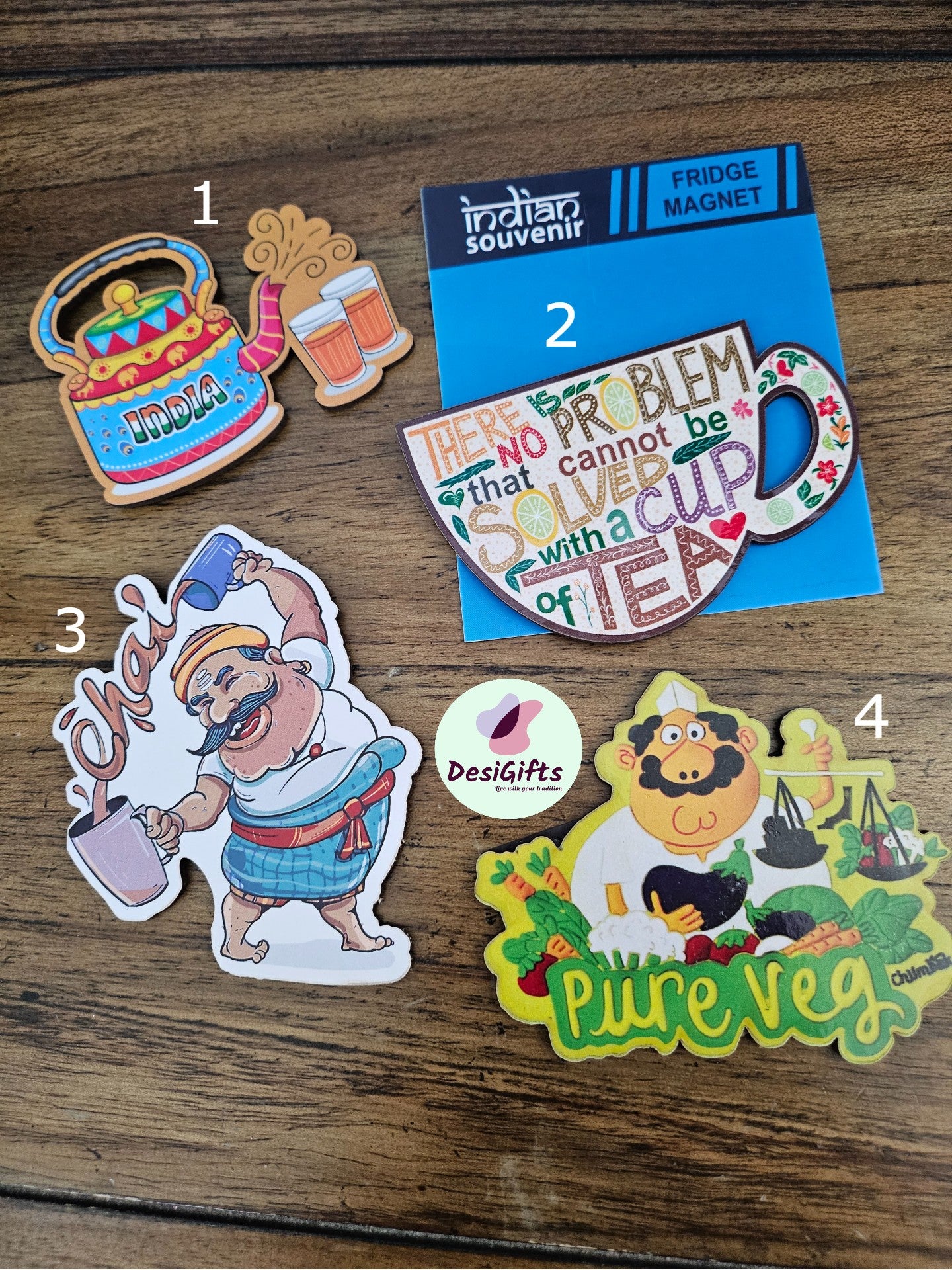 Fridge Quotes, Ingenious Indian Miniature Fridge Magnet, Handcrafted Decorative Refrigerator Magnet, IFM - 1786