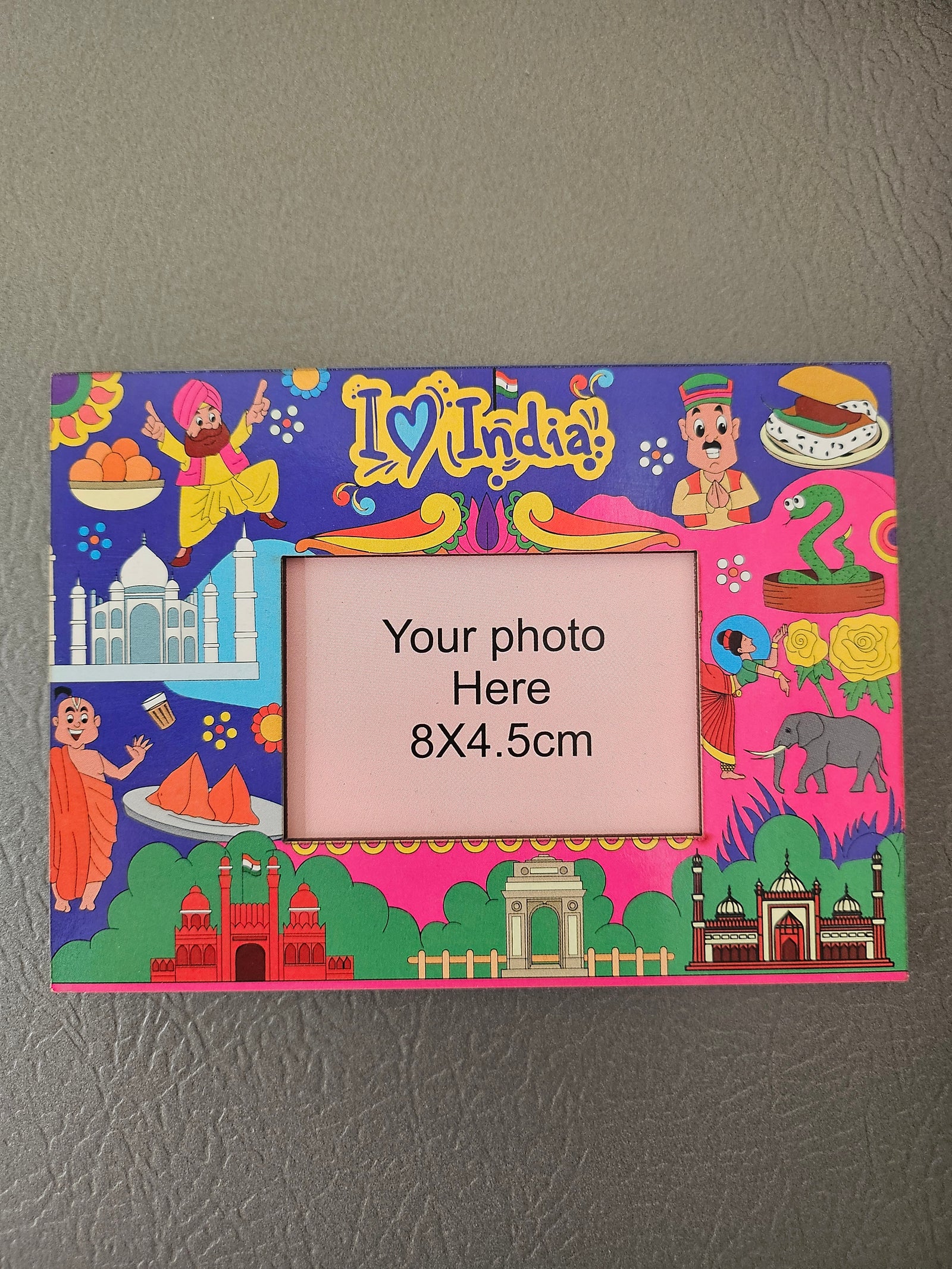 Artistic Indian Miniature Fridge Magnet, Handcrafted Decorative Refrigerator Magnet, IFM - 1787