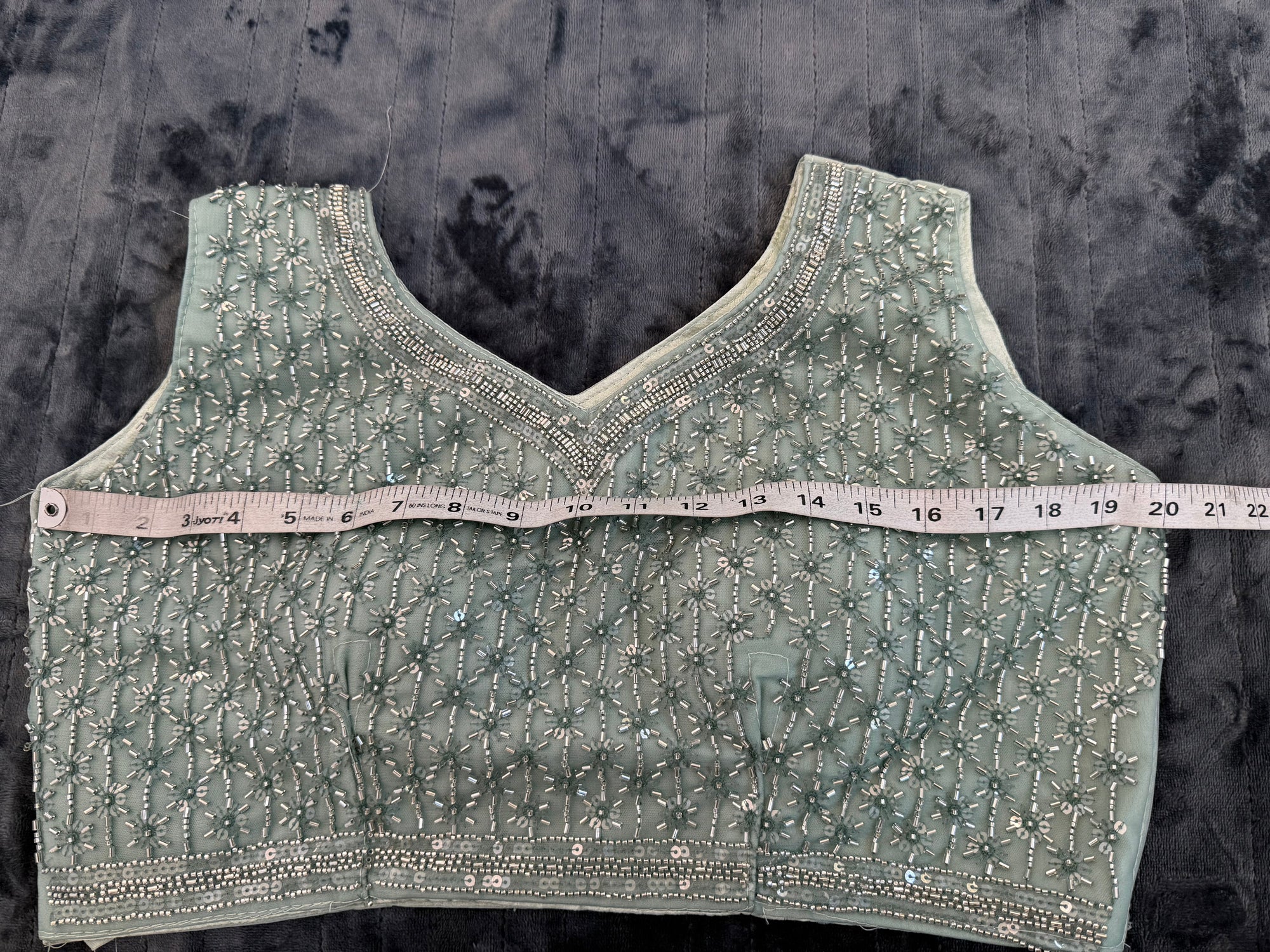 Readymade Pre-Stitched Saree, Ready to wear Sari  in Pista Green Shade  Indian Ethnic Sari, GRL - 1872