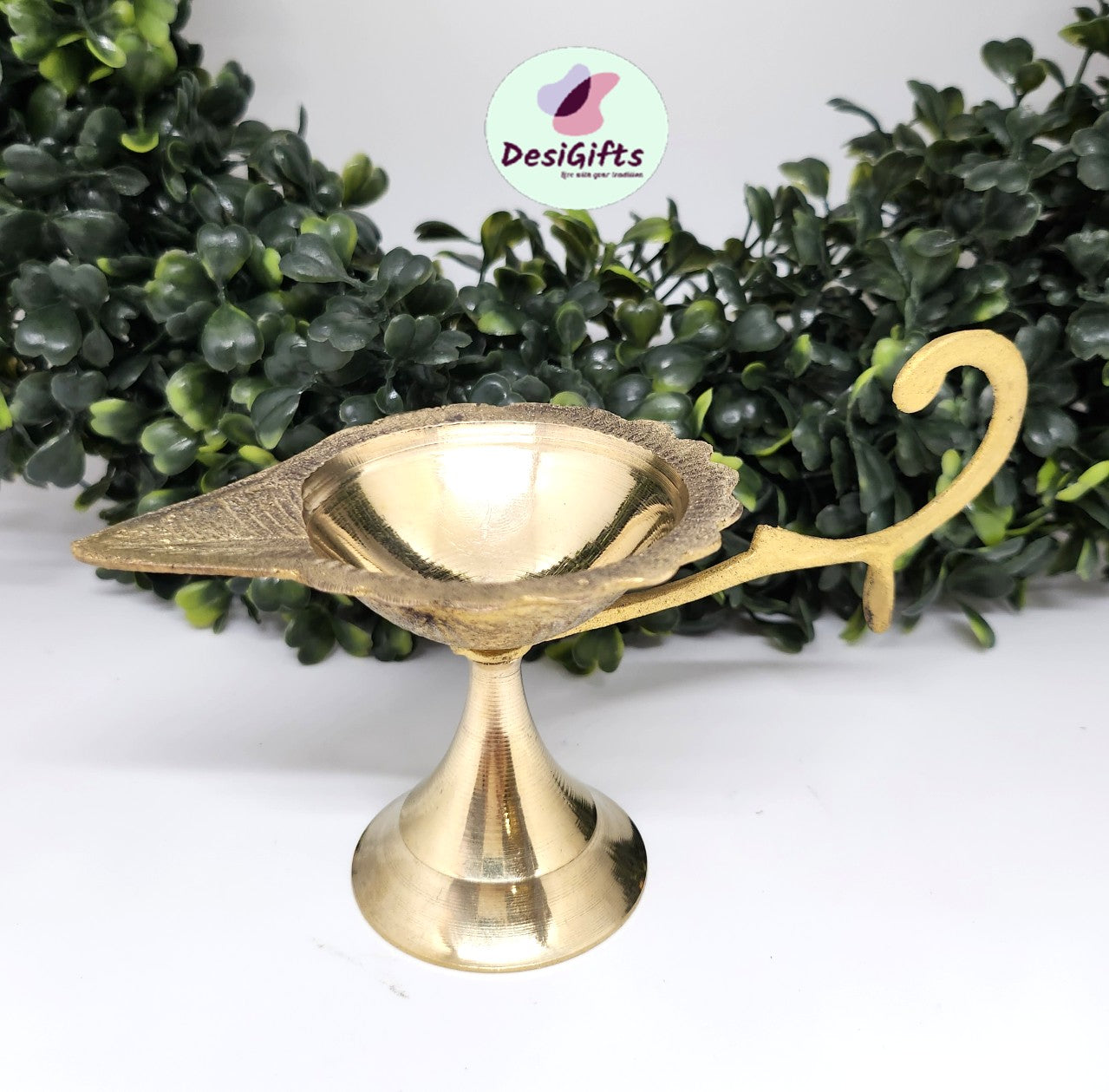 Brass Oil Lamp, Akhand Diya, Deep, ODB-1093