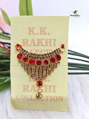 Beautiful Necklace for Laddu Gopal / Krishna Jewelry/ Bal Gopal / kanha Haar, 1.5 -2", RKF - 701