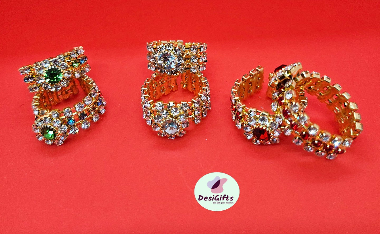 Beautiful Bracelet, Bangle, kada for Krishna / Bal Gopal in Assorted Colors, ~1", RKF#1334