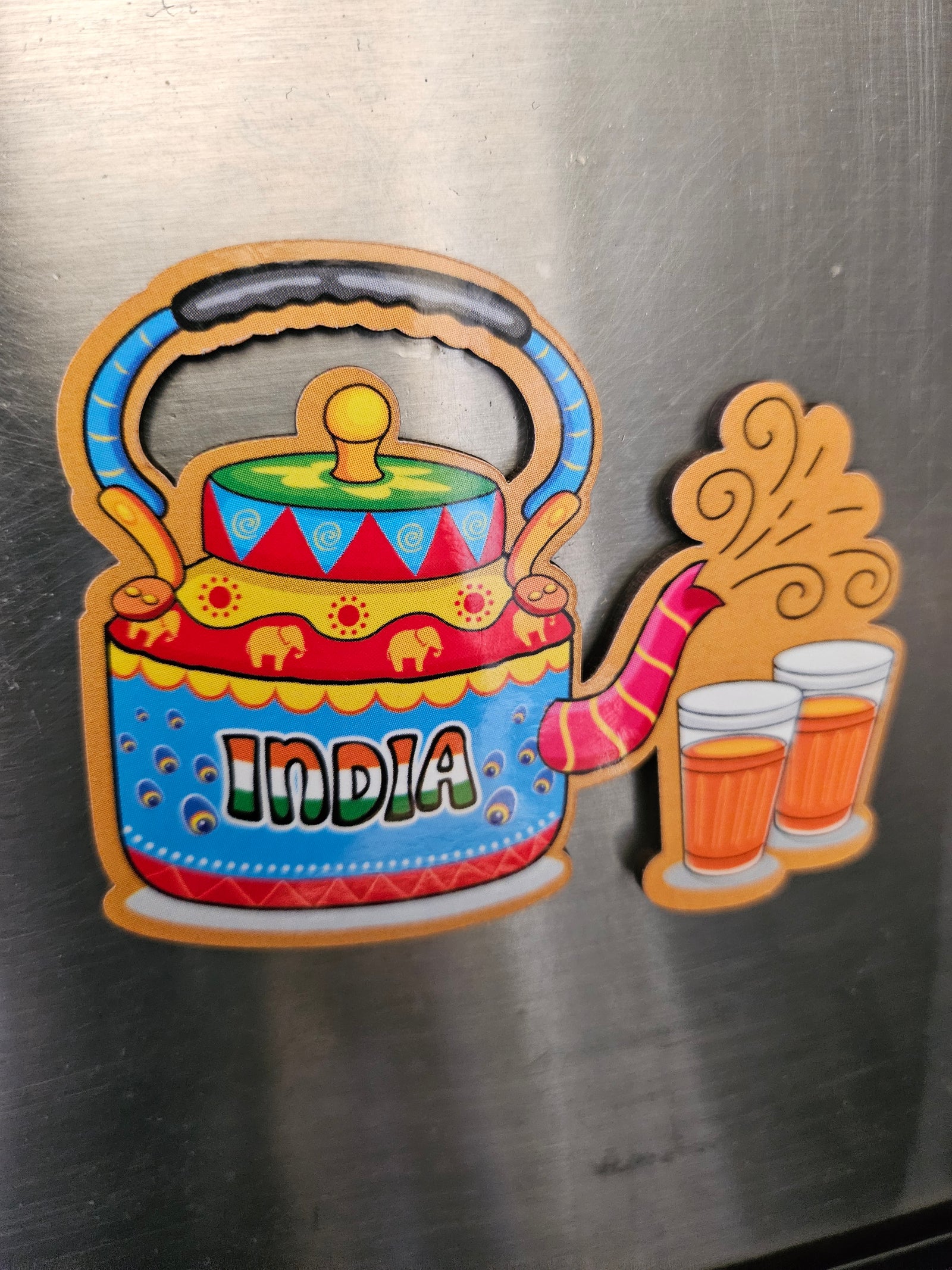 Fridge Quotes, Ingenious Indian Miniature Fridge Magnet, Handcrafted Decorative Refrigerator Magnet, IFM - 1786