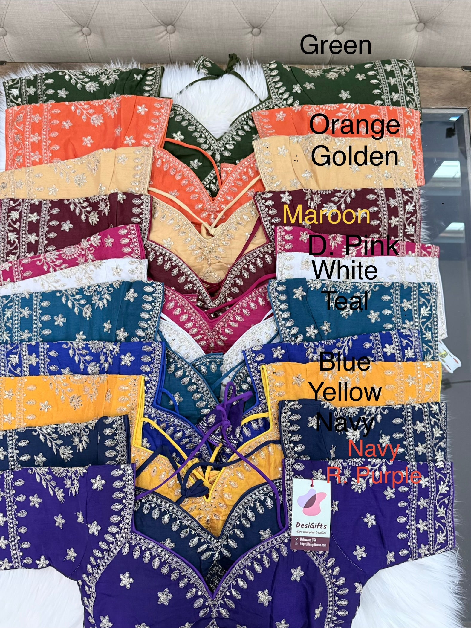 Heavy Zari Embroidery and Sequins Blouse, Royal Heavy Bridal Blouse , BLS -2038