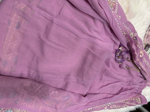 Charming Light Purple Shade Lehnga Choli, Indian traditional festive outfit for Princess, Girl Design GRL - 1945