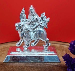 2.5" Pure Silver Idol of Goddess Durge, 19g, SLD# 1269