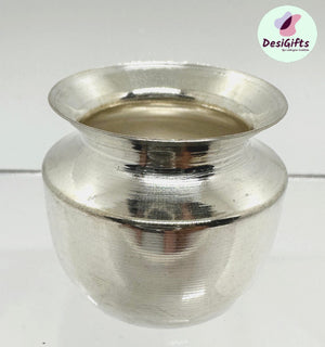 Silver Kalash / Lota for Pooja Temple, 1.5", 23g, SLK- 615B