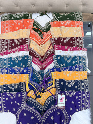 Heavy Zari Embroidery and Sequins Blouse, Royal Heavy Bridal Blouse , BLS -2038