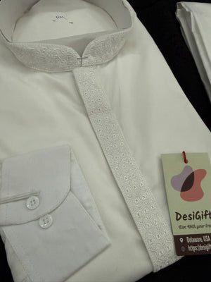 Pattani Kurta Salwar Set – Glazed Cotton Panjabi for Men | Kurta Pajama Set, Design KPS-2015