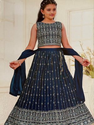 Festive Lehnga Choli, Indian traditional festive outfit for Princess, Girl Design GRL - 1555