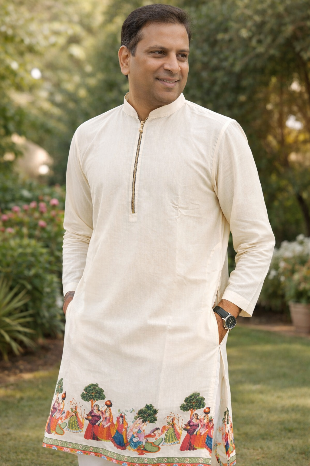 Modern Soft Silk Stylish Kurta Pajama Set for Man, Festive Wedding Partywear Kurta Trouser Style Pant, KP - 1760