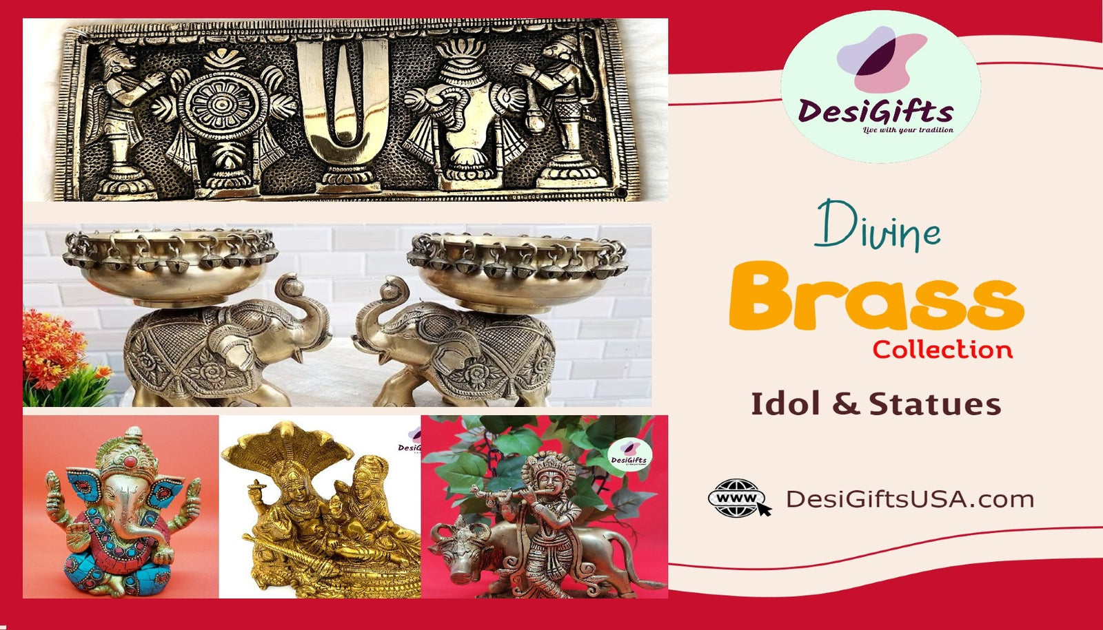 Brass Items - DesiGifts LLC