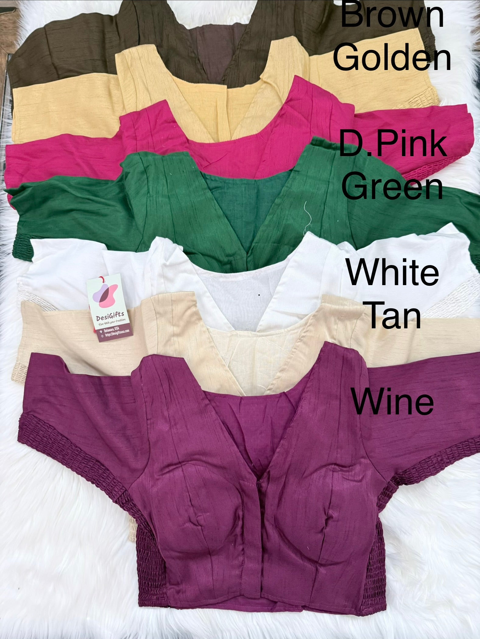 Latest Design Stretchable Blouse, Flexible Size Silk Blouse BLS -2037