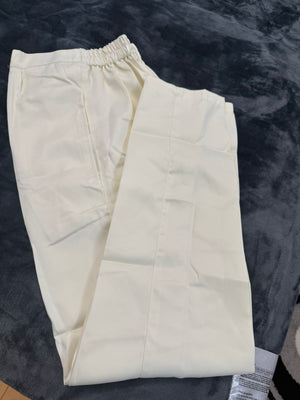 Exquisite Cream 3 Piece Kurta Pajama with Jacket  Embroidered Set for Man, Silk, Indian Wedding Partywear, DM - 1888