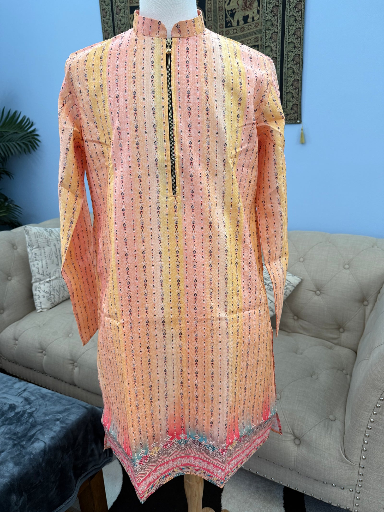 Modish Soft Silk Stylish Kurta Pajama Set for Man, Festive Wedding Partywear Kurta Trouser Style Pant, KP - 1758