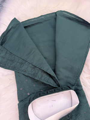 Ethnic Kurta Pajama Set with Classic embroidery on Neck and Front Side, Festival Kurta Pant style Pajama set for Man, KP - 1961