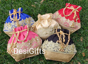 Handcrafted Potli Style Handbags,  HBS#190