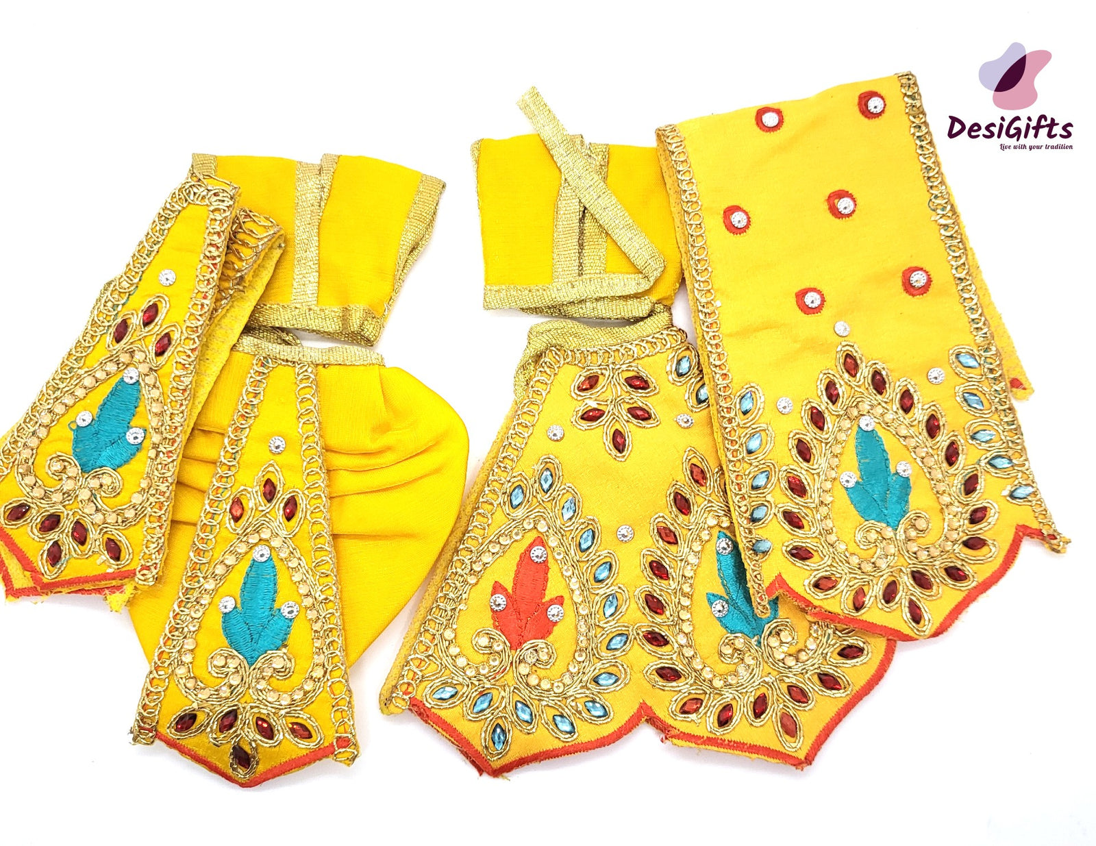 Exclusive Radha Krishna Dress Set, RKF#682