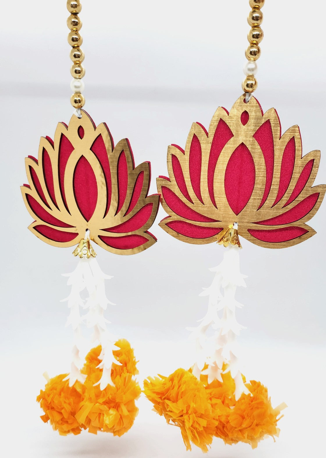 Yellow Trumpet Flower Earrings by Aadikara  Jewel Box by ARNAV