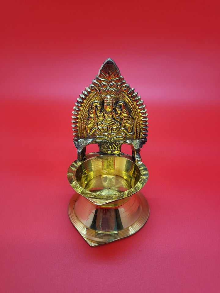 Brass Oil Lakshmi Diya , ODB#205