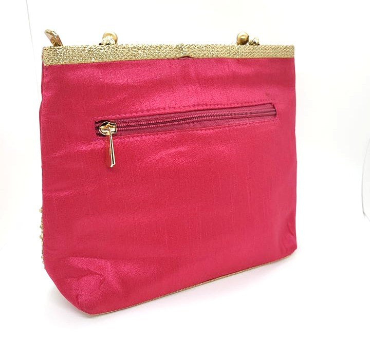 Kate Spade raw silk purse handbag, silver gray | eBay