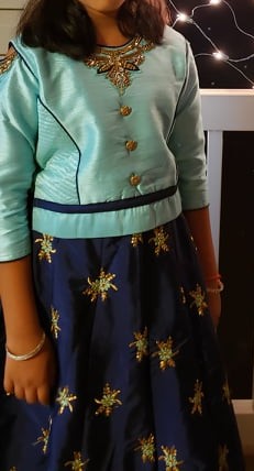 Lehenga Choli Dress for Girls, Design G-387 # 387
