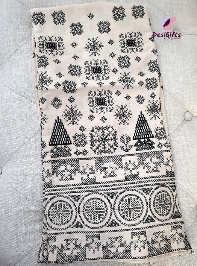 Palazzo Pants Trousers with Embroidery, Design WMN #521