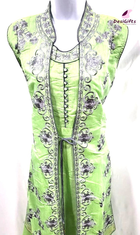 Stylish Single Piece Ethnic Gown/Long Dress, Design GWN #462