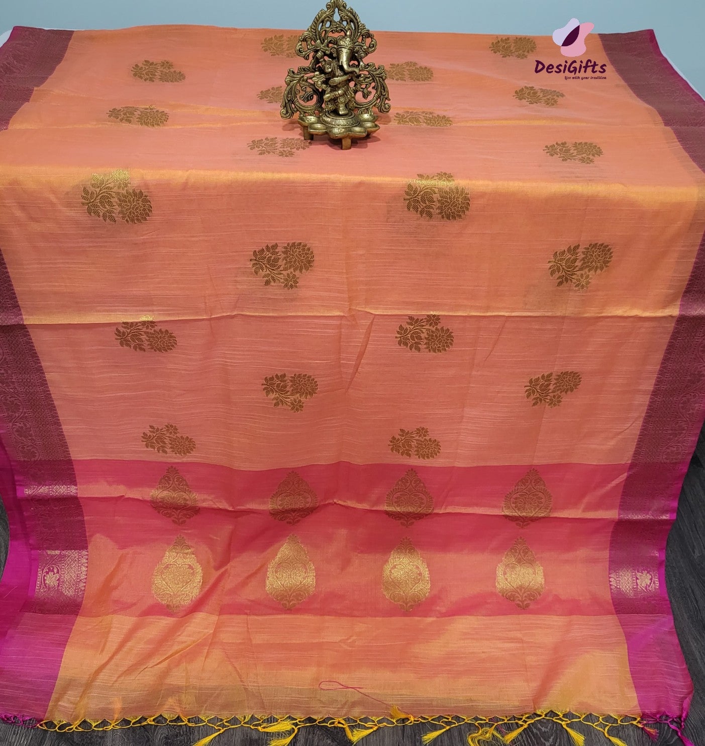 Exclusive Monga Silk Saree with Jari Weaving, SARI#611