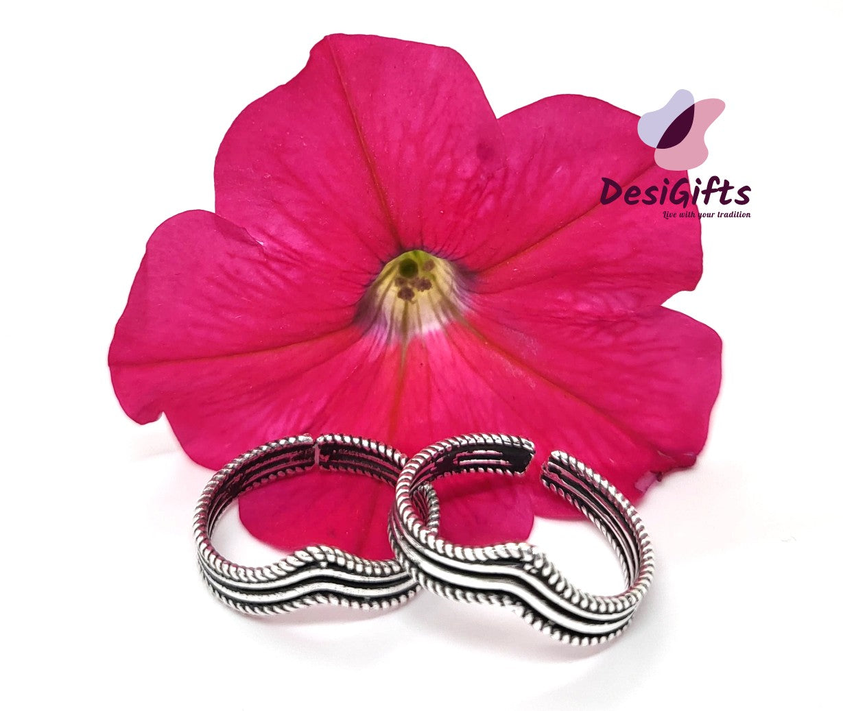 Sterling Silver Toe Ring - SS-T-0002