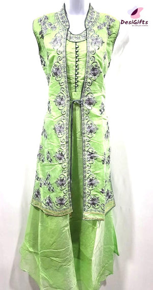 Stylish Single Piece Ethnic Gown/Long Dress, Design GWN #462
