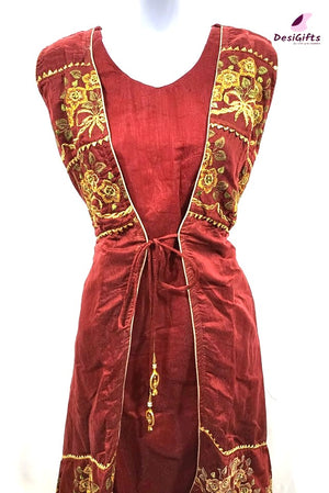 Stylish Single Piece Gown/Long Dress, Design GWN # 461