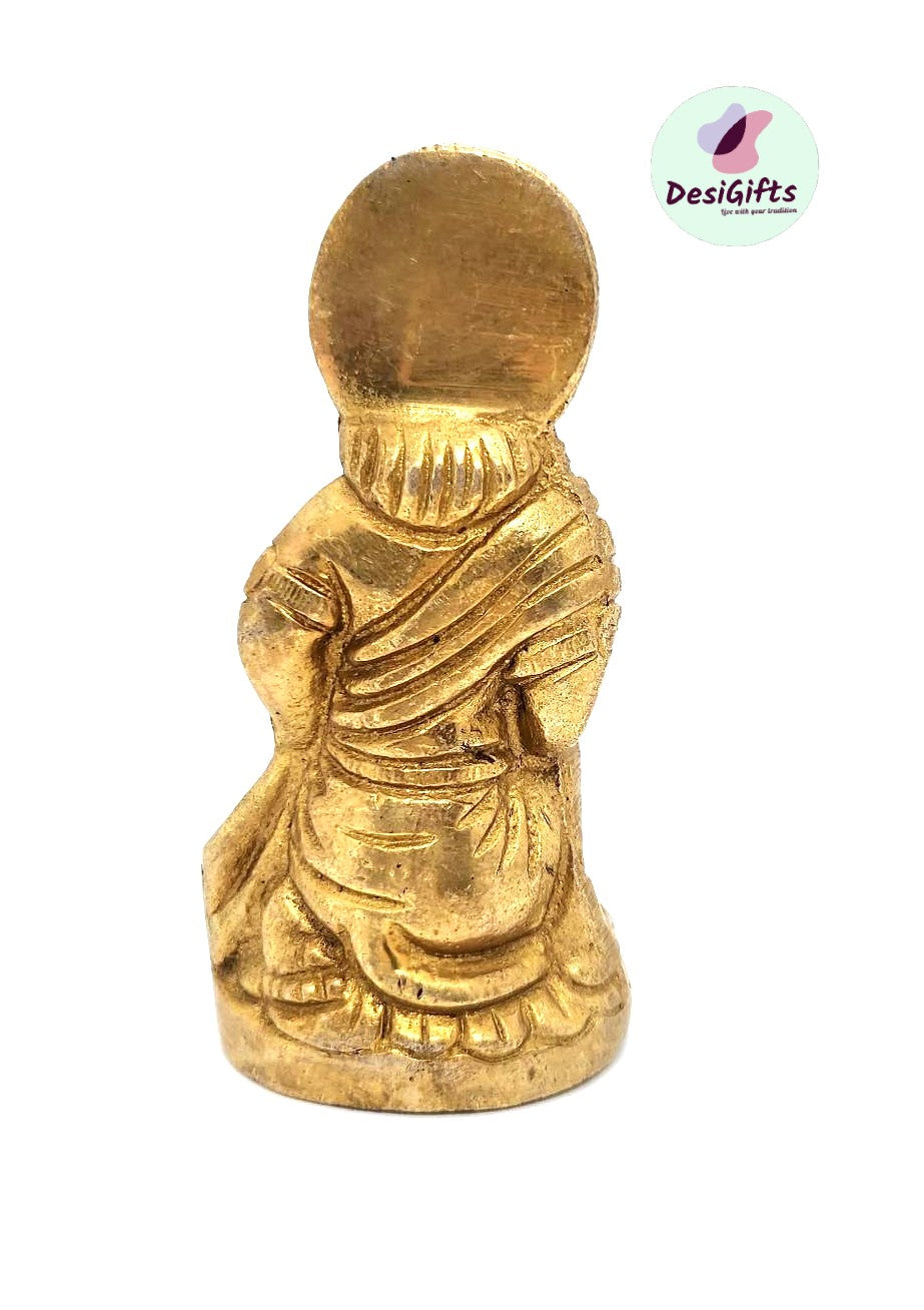 3" Lord Bajrang Bali Hanuman ji Brass Idol, BBM#922