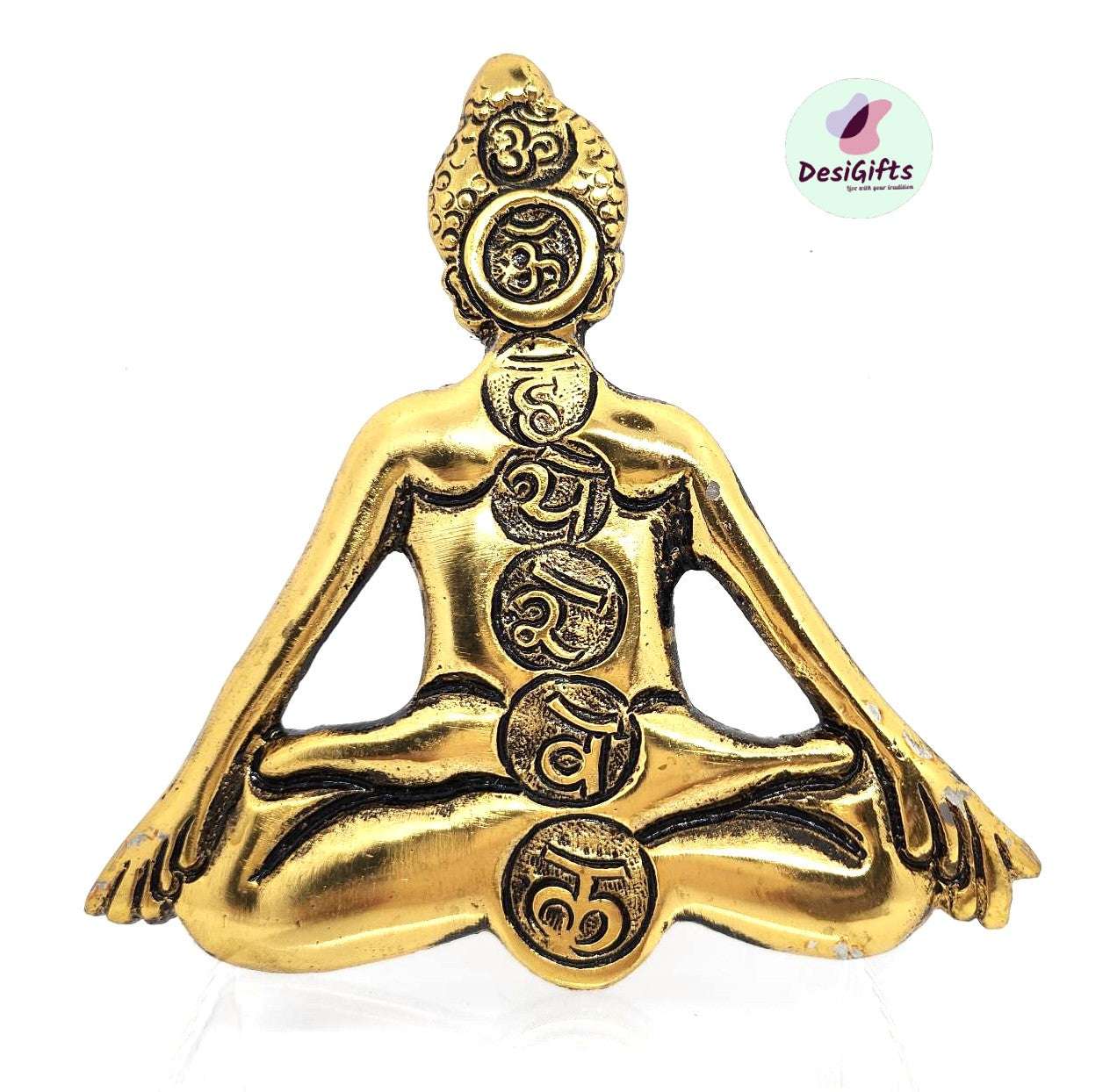 Spiritual Chakra Yoga Avatar in Meditation Figurine , PS#940