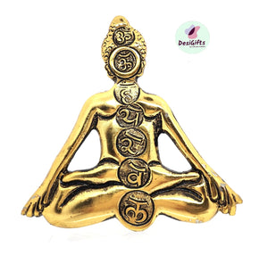 Spiritual Chakra Yoga Avatar in Meditation Figurine , PS#940