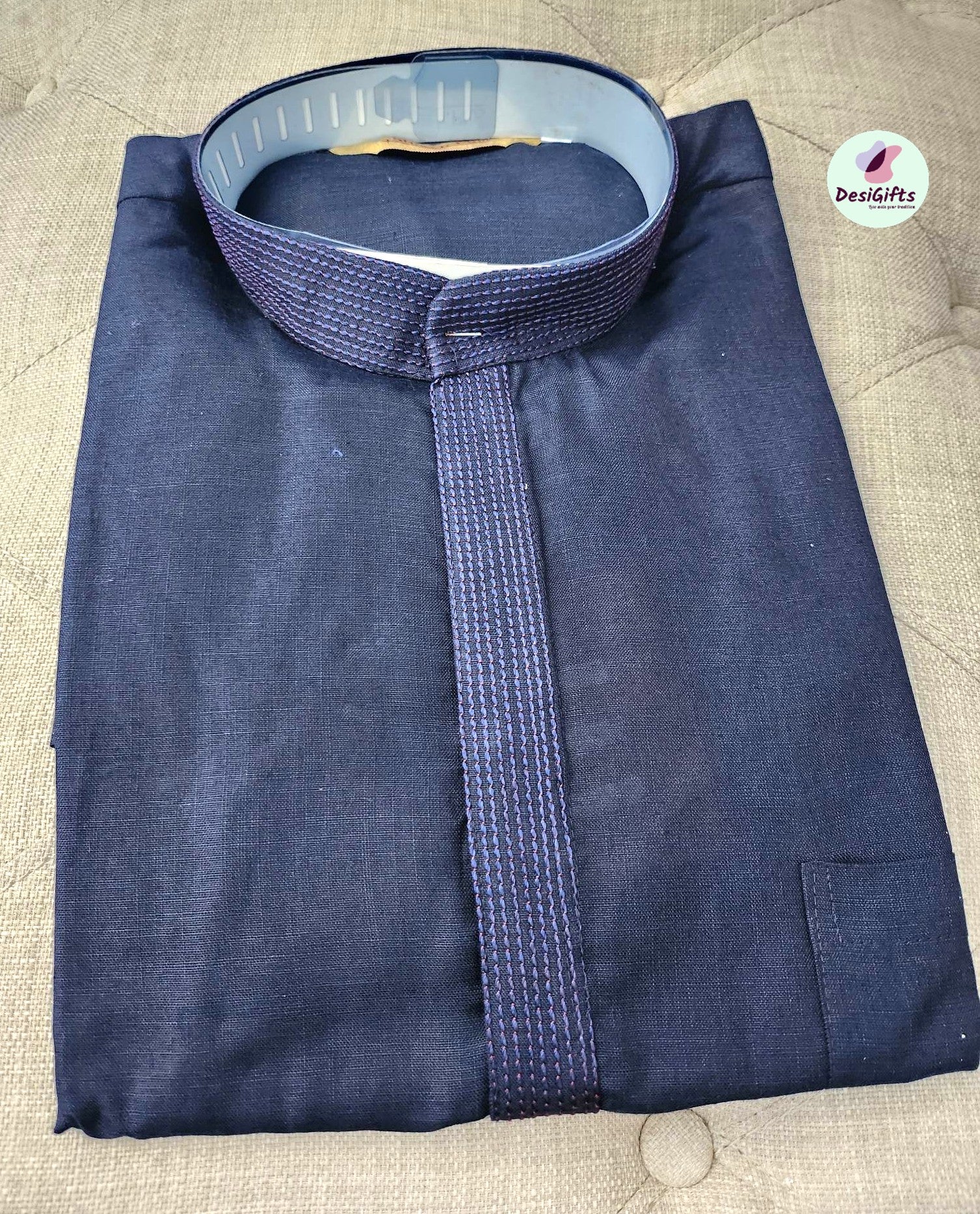 Full Sleeve Short Kurta -Cotton Silk Design SK# OBS 930