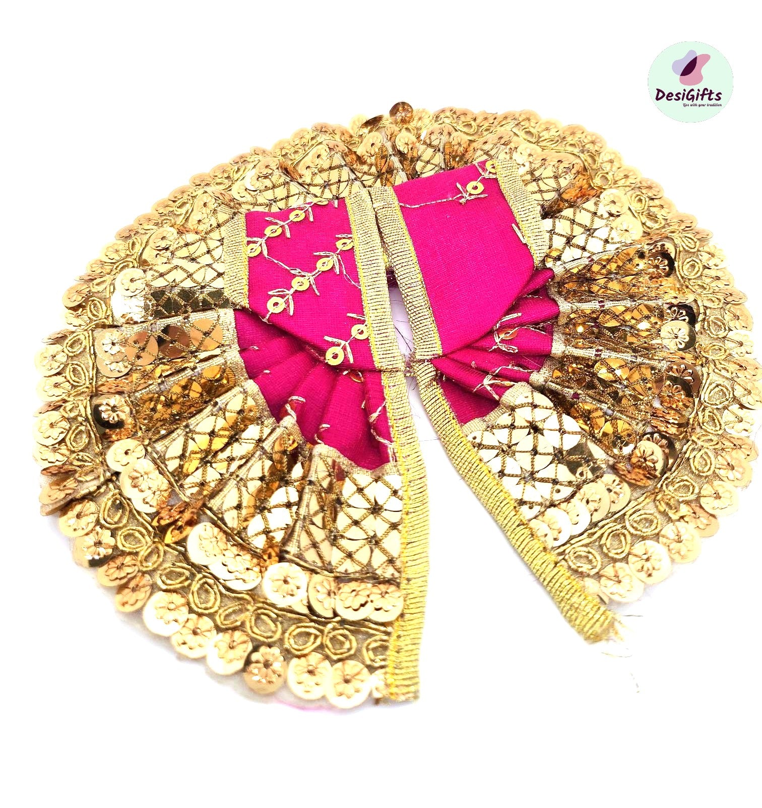 Size 0 & 3, Gotapatti Bal Gopal ji Dress, RKF- 947