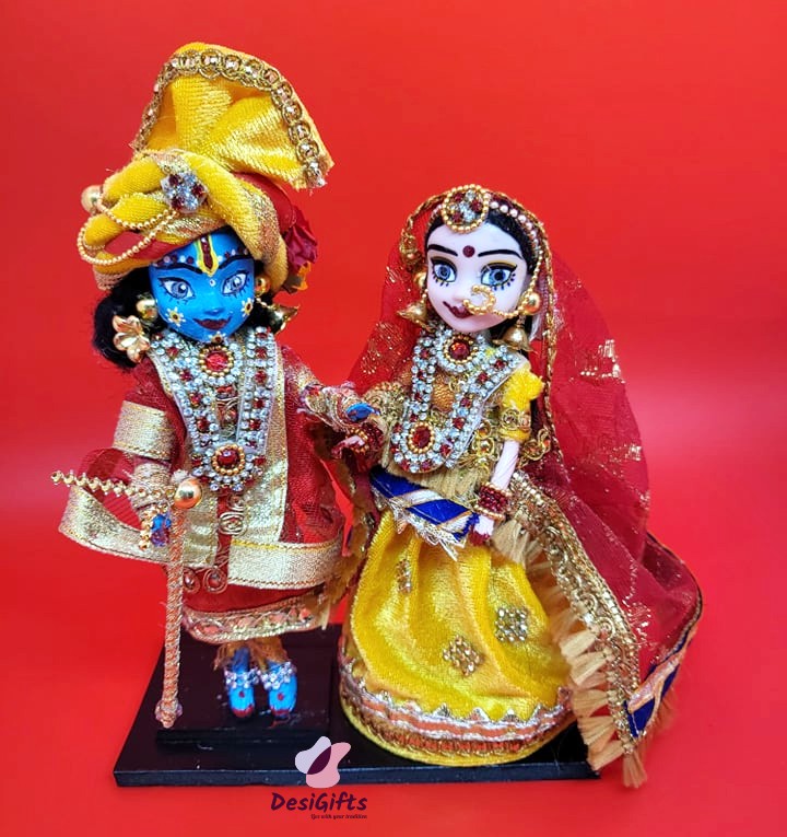 Divine Radha Krishan Ji, Handcrafted, RKF# 329