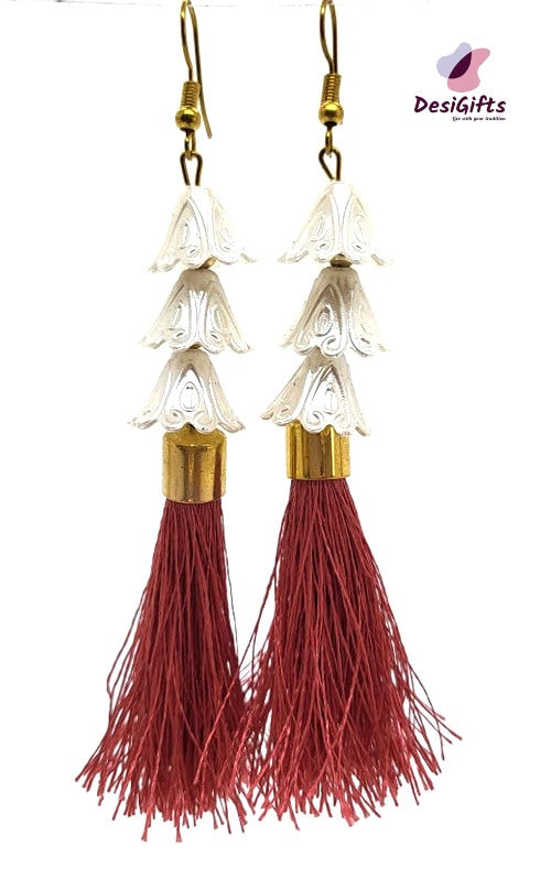 Tassel Thread Earrings, ER#485