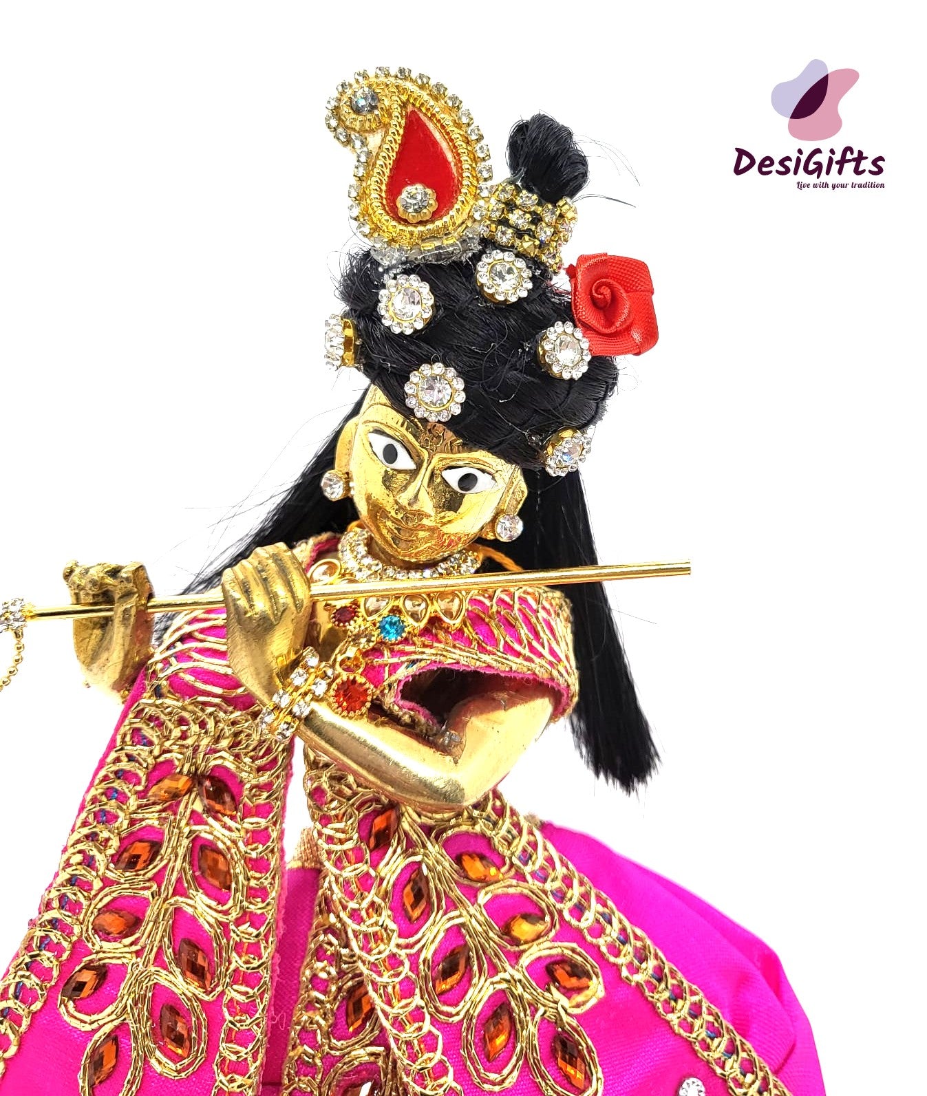 Divine Radha Krishan Ji with full Accessories, RKF#673