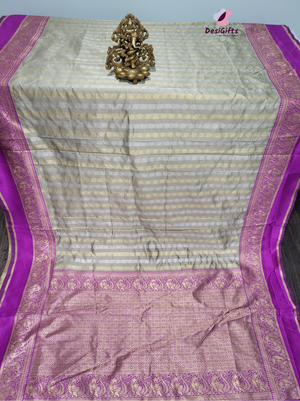 Premium Soft Lichi Silk Sari, SARI#613