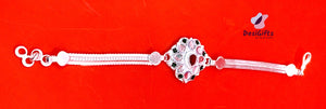 Pure Silver Gorgeous and Divine Rakhi, SLD# 635