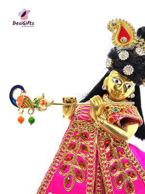 Divine Radha Krishan Ji with full Accessories, RKF#673